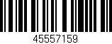 Código de barras (EAN, GTIN, SKU, ISBN): '45557159'