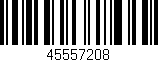 Código de barras (EAN, GTIN, SKU, ISBN): '45557208'