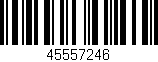 Código de barras (EAN, GTIN, SKU, ISBN): '45557246'