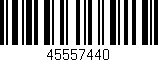 Código de barras (EAN, GTIN, SKU, ISBN): '45557440'