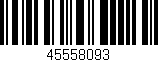 Código de barras (EAN, GTIN, SKU, ISBN): '45558093'