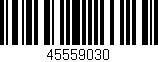 Código de barras (EAN, GTIN, SKU, ISBN): '45559030'