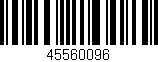 Código de barras (EAN, GTIN, SKU, ISBN): '45560096'