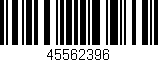 Código de barras (EAN, GTIN, SKU, ISBN): '45562396'