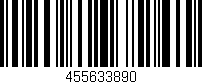 Código de barras (EAN, GTIN, SKU, ISBN): '455633890'
