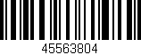 Código de barras (EAN, GTIN, SKU, ISBN): '45563804'