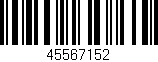 Código de barras (EAN, GTIN, SKU, ISBN): '45567152'