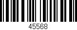 Código de barras (EAN, GTIN, SKU, ISBN): '45568'