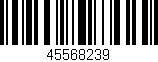 Código de barras (EAN, GTIN, SKU, ISBN): '45568239'
