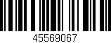 Código de barras (EAN, GTIN, SKU, ISBN): '45569067'