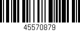 Código de barras (EAN, GTIN, SKU, ISBN): '45570879'