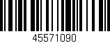 Código de barras (EAN, GTIN, SKU, ISBN): '45571090'