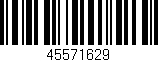 Código de barras (EAN, GTIN, SKU, ISBN): '45571629'