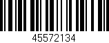 Código de barras (EAN, GTIN, SKU, ISBN): '45572134'