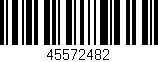 Código de barras (EAN, GTIN, SKU, ISBN): '45572482'