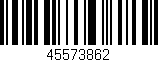 Código de barras (EAN, GTIN, SKU, ISBN): '45573862'