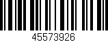 Código de barras (EAN, GTIN, SKU, ISBN): '45573926'