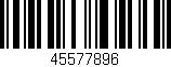 Código de barras (EAN, GTIN, SKU, ISBN): '45577896'