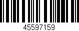 Código de barras (EAN, GTIN, SKU, ISBN): '45597159'