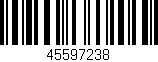 Código de barras (EAN, GTIN, SKU, ISBN): '45597238'