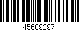 Código de barras (EAN, GTIN, SKU, ISBN): '45609297'