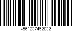 Código de barras (EAN, GTIN, SKU, ISBN): '4561237452032'