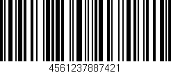 Código de barras (EAN, GTIN, SKU, ISBN): '4561237887421'