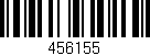 Código de barras (EAN, GTIN, SKU, ISBN): '456155'