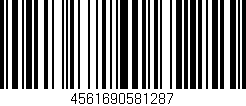 Código de barras (EAN, GTIN, SKU, ISBN): '4561690581287'
