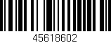 Código de barras (EAN, GTIN, SKU, ISBN): '45618602'