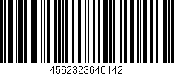 Código de barras (EAN, GTIN, SKU, ISBN): '4562323640142'