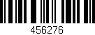 Código de barras (EAN, GTIN, SKU, ISBN): '456276'