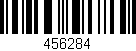 Código de barras (EAN, GTIN, SKU, ISBN): '456284'