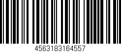 Código de barras (EAN, GTIN, SKU, ISBN): '4563183164557'