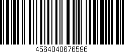 Código de barras (EAN, GTIN, SKU, ISBN): '4564040676596'