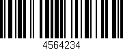 Código de barras (EAN, GTIN, SKU, ISBN): '4564234'