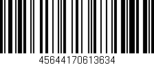 Código de barras (EAN, GTIN, SKU, ISBN): '45644170613634'