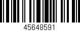Código de barras (EAN, GTIN, SKU, ISBN): '45648591'