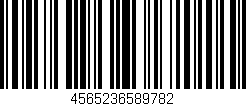 Código de barras (EAN, GTIN, SKU, ISBN): '4565236589782'