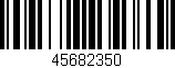 Código de barras (EAN, GTIN, SKU, ISBN): '45682350'