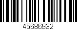 Código de barras (EAN, GTIN, SKU, ISBN): '45686932'