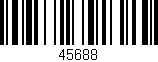 Código de barras (EAN, GTIN, SKU, ISBN): '45688'