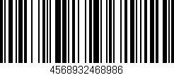 Código de barras (EAN, GTIN, SKU, ISBN): '4568932468986'