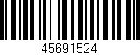 Código de barras (EAN, GTIN, SKU, ISBN): '45691524'