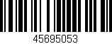 Código de barras (EAN, GTIN, SKU, ISBN): '45695053'