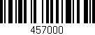 Código de barras (EAN, GTIN, SKU, ISBN): '457000'
