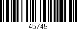 Código de barras (EAN, GTIN, SKU, ISBN): '45749'