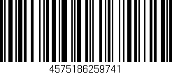 Código de barras (EAN, GTIN, SKU, ISBN): '4575186259741'