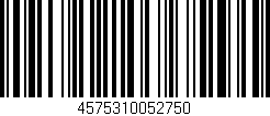 Código de barras (EAN, GTIN, SKU, ISBN): '4575310052750'