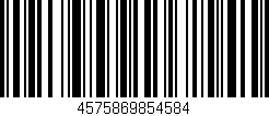 Código de barras (EAN, GTIN, SKU, ISBN): '4575869854584'
